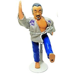 Vintage 1986 Remco Mr. Miyagi Action Figure From the Karate Kid
